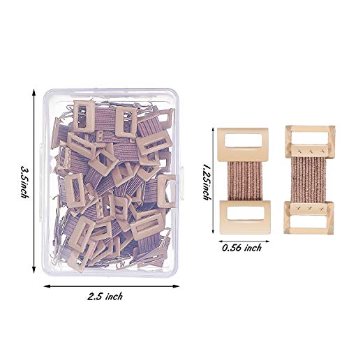  Replacement Elastic Bandage Wrap Clips with Metal Size 50 Pieces Stretchable Storage in Plastic Box
| Adaptive Metal El